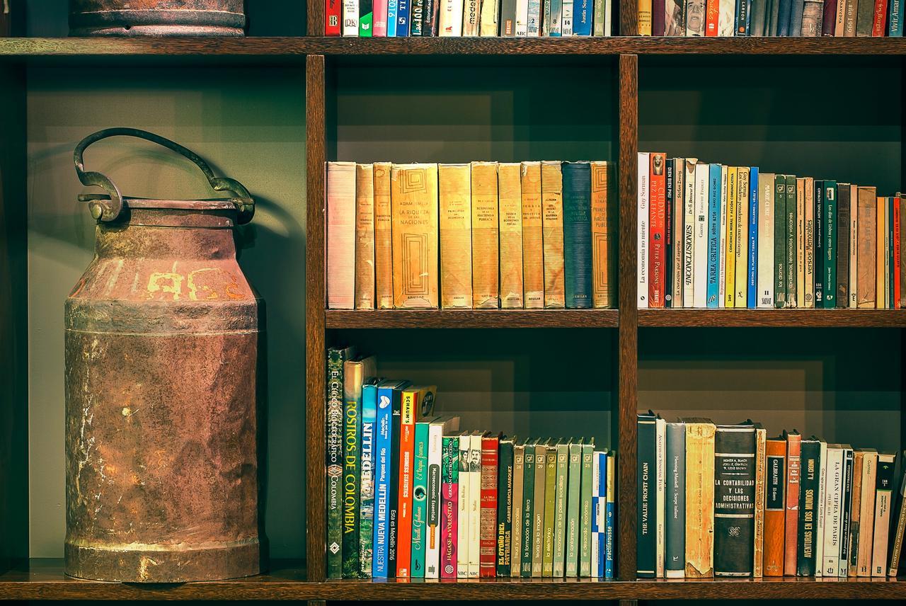 Sites Hotel Медельин Экстерьер фото Books on a bookshelf